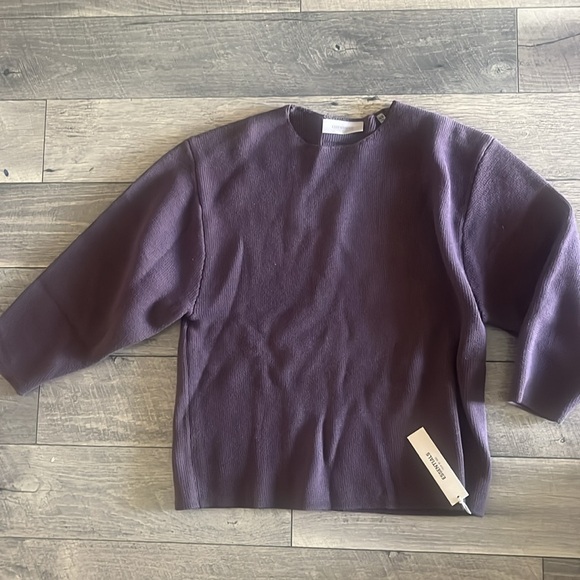 Essentials Raw Sweater Kids - Picture 2 of 4